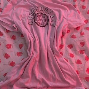 Aeropostale Pink Graphic T-Shirt size XL